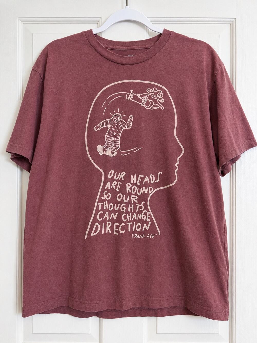 Gap x Frank Ape Brandon Sines Graphic T Shirt Mens M Our Heads Are Round 2022